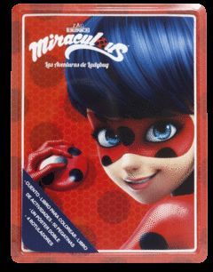 MIRACULOUS.LADYBUG.CAJA METALICA