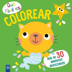 QUE FACIL ES COLOREAR. GATO