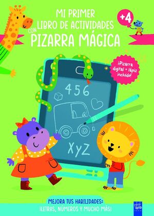 MI PRIMER LIBRO DE ACTIVIDADES CON PIZARRA MÃGICA. VERDE