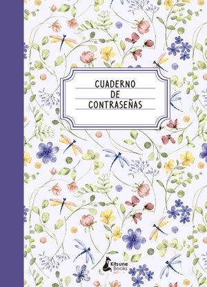CUADERNO DE CONTRASEÑAS LILA