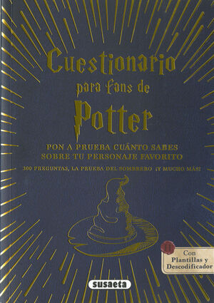 CUESTIONARIO PARA FANS DE POTTER. PON A PRUEBA CUÁNTO SABES DE TU PERSONAJE FAVO