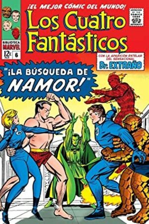 BIBLIOTECA MARVEL-006. LOS 4 FANTASTICOS