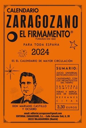 2024 ALMANAQUE EL FIRMAMENTO ZARAGOZANO