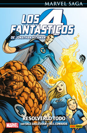 MARVEL SAGA LOS 4 FANTASTICOS DE JONATHAN HICKMAN. RESOLVERLO TODO