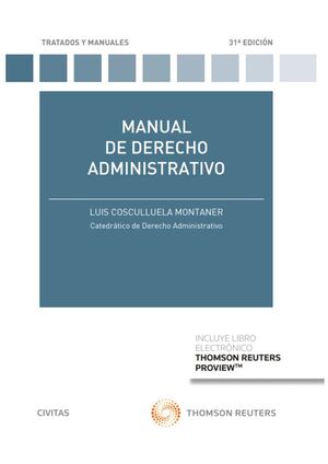 MANUAL DE DERECHO ADMINISTRATIVO (PAPEL + E-BOOK)