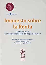 IMPUESTO SOBRE LA RENTA. EJERCICIO 2020