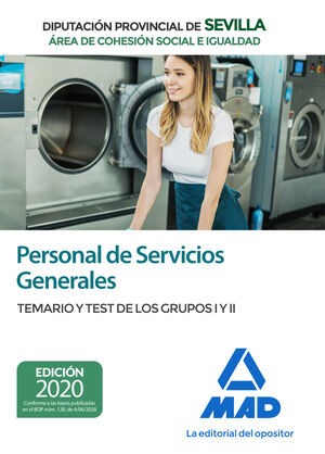 PERSONAL DE SERVICIOS GENERALES (ÁREA DE COHESIÓN SOCIAL E IGUALDAD) DE LA DIPUT