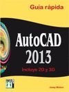 AUTOCAD 2013.GUIA RAPIDA