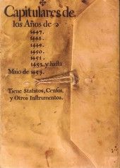 LIBROS DE ACTAS CAPITULARES DE LA CATEDRAL DE CUENCA. III. (1434-1453)