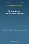 EL FEMINISMO ES UN HUMANISMO