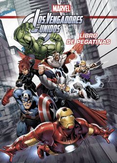 VENGADORES UNIDOS, LOS. LIBRO DE PEGATINAS.MARVEL-INF-RUST