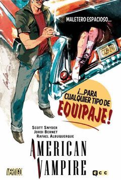 AMERICAN VAMPIRE 4 MALETERO ESPACIOSO... ¡PARA CUALQUIER TIPO DE EQUIPAJE!