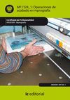 OPERACIONES DE ACABADO EN REPROGRAFIA. ARGI0309 - REPROGRAFIA