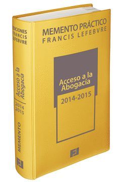 MEMENTO PRÁCTICO ACCESO A LA ABOGACÍA 2014-2015