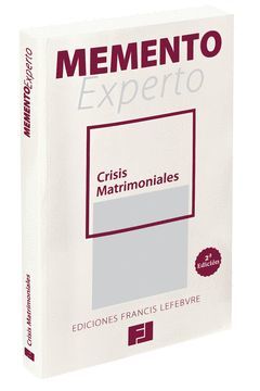 MEMENTO EXPERTO CRISIS MATRIMONIALES (2 ED.)