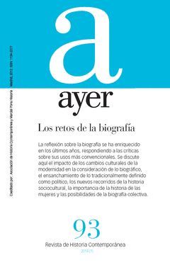 LOS RETOS DE LA BIOGRAFÍA