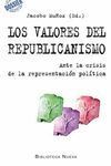 VALORES DEL REPUBLICANISMO,LOS.BIBLIOTECA NUEVA