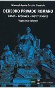 DERECHO PRIVADO ROMANO CASOS ACCIONES INSTITUCIONES