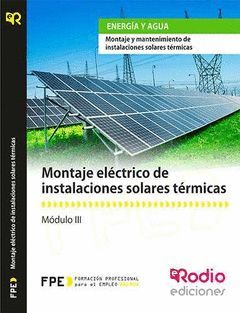 MONTAJE ELECTRICO DE INSTALACIONES SOLARES TERMICAS