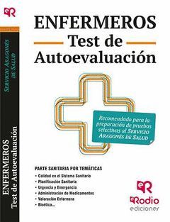 ENFERMEROS. TEST DE AUTOEVALUACIÓN. SERVICIO ARAGONÉS DE SALUD