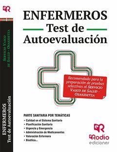 ENFERMEROS. TEST DE AUTOEVALUACIÓN. OSAKIDETZA - SERVICIO VASCO DE SALUD