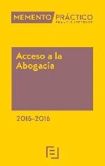 MEMENTO PRACTICO ACCESO A LA ABOGACIA 2015 2016