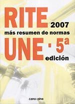 RITE 2007 MAS RESUMEN DE NORMAS UNE 5'ED