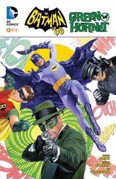 BATMAN '66 CONTRA GREEN HORNET.ECC COMIC