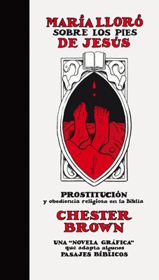 MARIA LLORO SOBRE LOS PIES DE JESUS.CUPULA