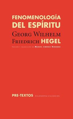 FENOMENOLOGÍA DEL ESPÍRITU