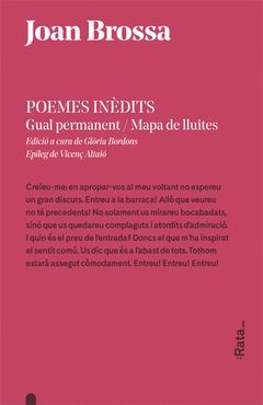 POEMES INÈDITS: GUAL PERMANENT / MAPA DE LLUITES