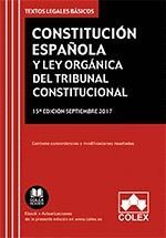 CONSTITUCION ESPAÑOLA Y LEY ORGANICA DEL TRIBUNAL CONSTITUCIONAL 15'ED