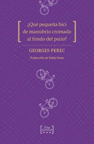 ¿QUÉ PEQUEÑA BICI DE MANUBRIO CROMADO AL FONDO DEL PATIO?