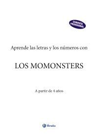 LETRAS Y NÚMEROS CON LOS MOMONSTERS, 4-5 AÑOS 