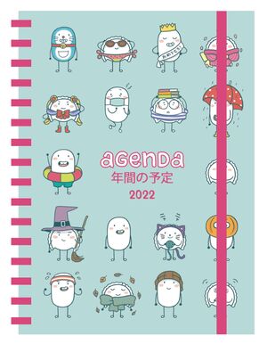 AGENDA ANUAL SEMANAL 2022 CROQUETA Y EMPANADILLA