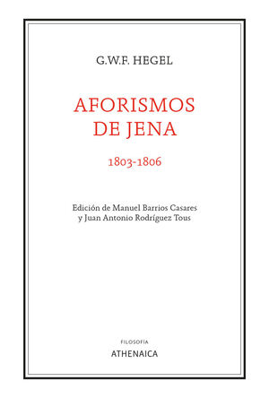 AFORISMOS DE JENA (1803-1806)