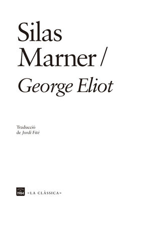 SILAS MARNER