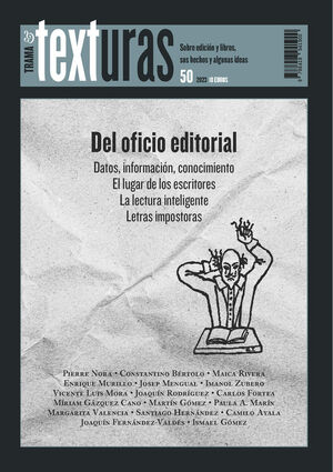 TEXTURAS 50: DEL OFICIO EDITORIAL