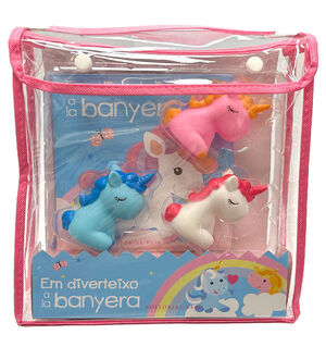 EM DIVERTEIXO A LA BANYERA. UNICORNS