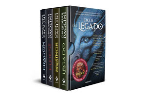 ESTUCHE CICLO EL LEGADO. CONTIENE: ERAGON  ELDEST  BRISINGR  LEGADO