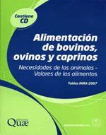 ALIMENTACION (+CD) BOVINOS OVINOS Y CAPIRNOS. TABLAS INRA 07