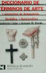 TERMINOS ARTE,DICCIONARIO.BT-8107.AE