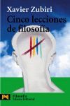 CINCO LECCIONES DE FILOSOFÍA