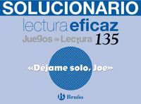 " DÉJAME SOLO, JOE "  SOLUCIONARIO