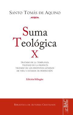 SUMA TEOLOGICA X.EDICION BILINGUE