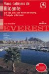 ALICANTE.PLANO CALLEJERO.TURISMO EVEREST-EDIC 2008