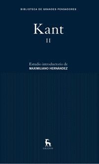 KANT II.CLÁSICA GREDOS.TDURA