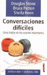 CONVERSACIONES DIFICILES.AUTOAYUDA