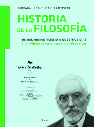 HISTORIA DE LA FILOSOFIA III (2 DE NIETZSCHE A LA ESCUELA DE FRANKFURT)-HERDER