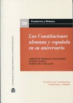 LAS CONSTITUCIONES ALEMANA Y ESPAÑOLA EN SU ANIVERSARIO